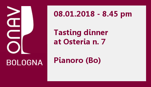 Tasting dinner by ONAV Bologna