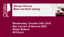 ONAV Bologna OP Blanc de Noirs tasting