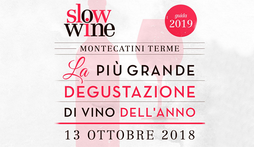 Presentazione della guida Slow Wine (19 ottobre 2018) - Locandina