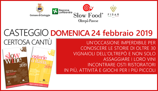 Presentazione delle guide di Slow Food (24/02/2019, Casteggio)