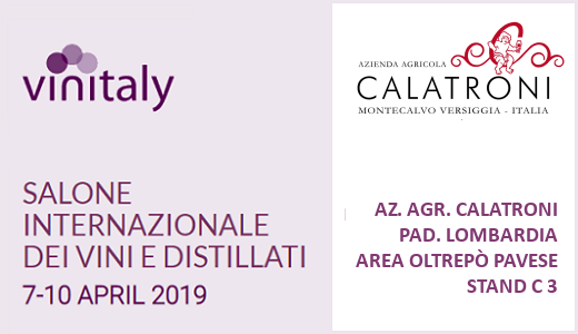 Vinitaly (Verona, 7-10 aprile 2019)