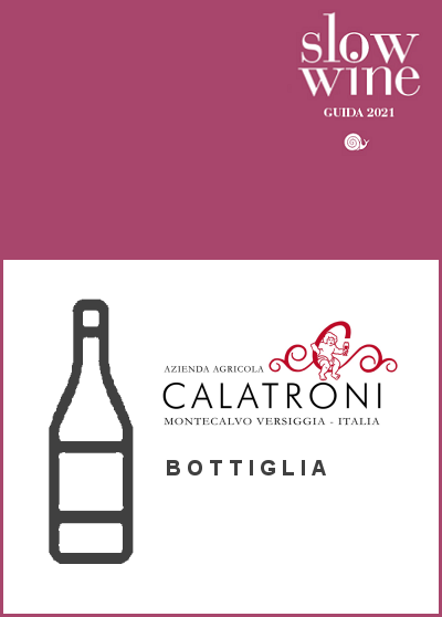 Slow Wine 2021 - Bottle - Calatroni winery