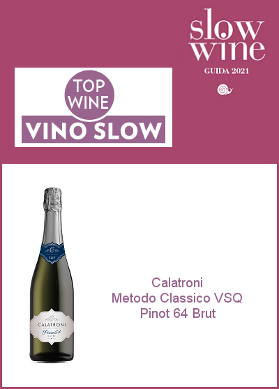 Slow Wine 2021 - Top Wine Vino Slow - Pinot 64 Brut