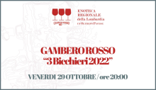Degustazione dei Tre Bicchieri OP 2022 (Enoteca Regionale della Lombardia, 29/10/2021)