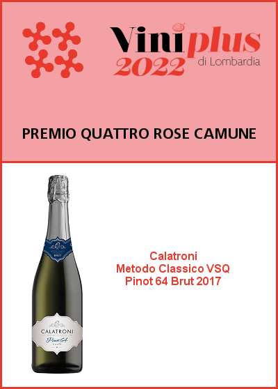 AIS Lombardia Viniplus 2022 - Quattro Rose Camune - Pinot 64 Brut 2017