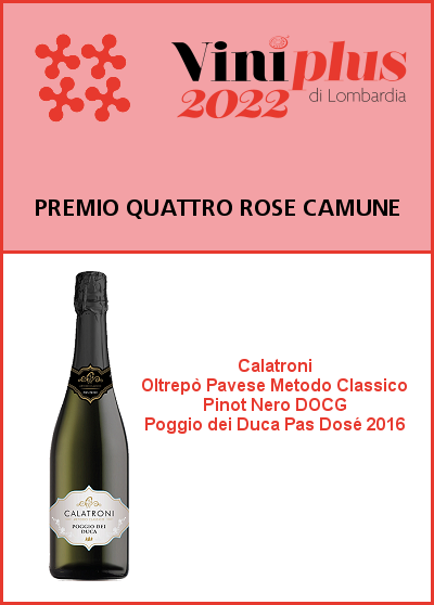 AIS Lombardia Viniplus 2022 - Quattro Rose Camune - Poggio dei Duca Pas Dosé 2016
