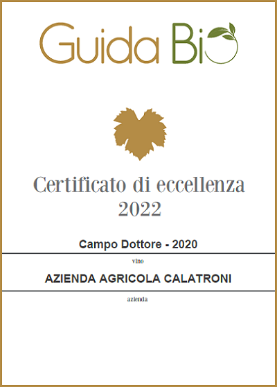 Guida Bio 2022 - Foglia d'Oro - Riesling Campo Dottore 2020