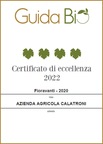 Guida Bio 2022 - Quattro Foglie - Pinot Nero Fioravanti