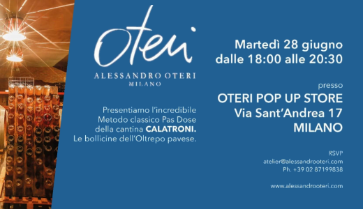 Aperitivo all'Oteri pop up store (Milano, 28/06/2022)