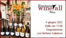 Calatroni tasting at Wine All (Pavia, 06/04/2022)