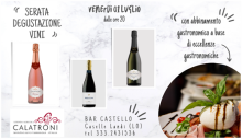 Calatroni tasting at bar Castello (Caselle Landi, LO - 07/01/2022)