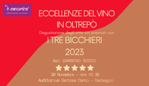 Eccellenze del vino in Oltrepò Pavese (Casteggio, 20/11/2022)
