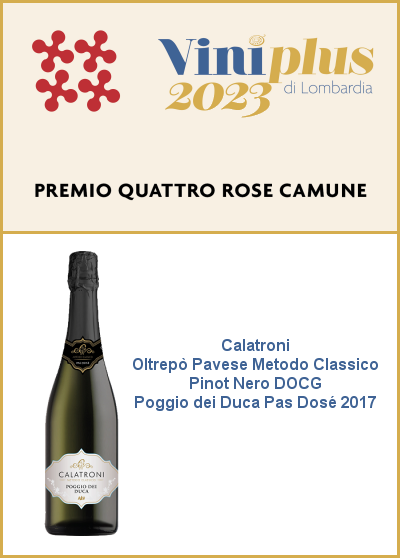 Viniplus AIS Lombardia 2023 - Quattro Rose Camune - Poggio dei Duca Pas Dosé 2017