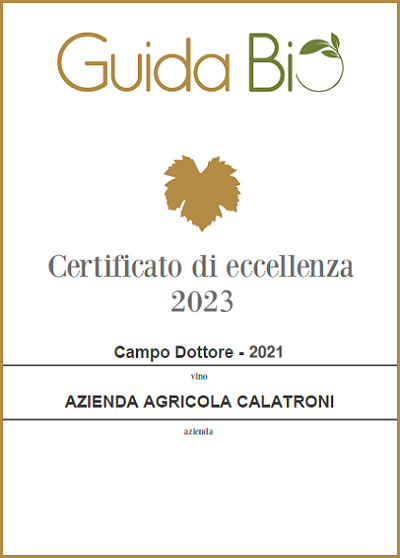 Guida Bio 2023 - Foglia d'Oro - Riesling Campo Dottore 2020