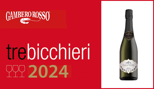 Gambero Rosso 2024 - Tre Bicchieri - Calatroni Metodo Classico Riva Rinetti 2018