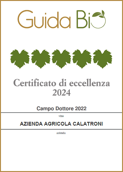 Guida Bio 2024 - Cinque Foglie Verdi - Riesling Campo Dottore 2022