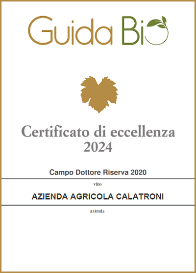 Guida Bio 2024 - Foglia d'Oro - Riesling Campo Dottore Riserva 2020
