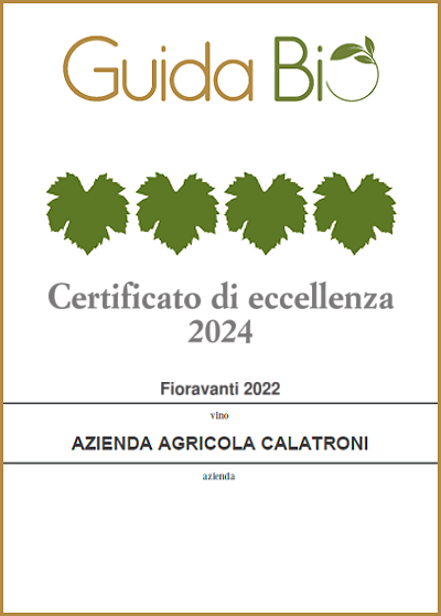Guida Bio 2024 - Quattro Foglie Verdi - Pinot Nero Fioravanti 2022