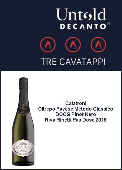 Untold Decanto 2024 - Tre Cavatappi - Riva Rinetti Paas Dosé 2018